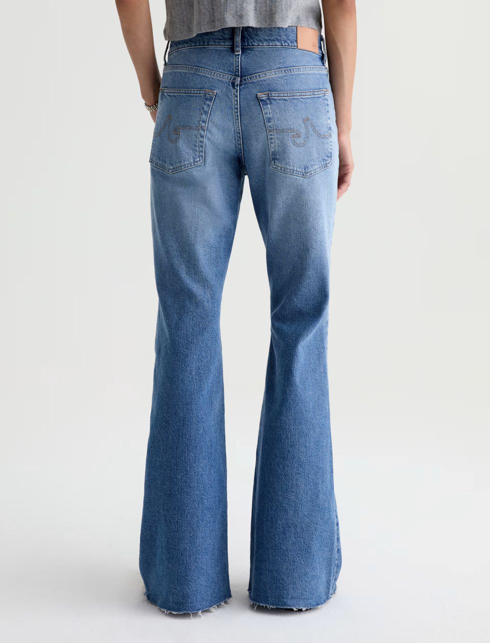 AG jeans- Georgia Relaxed Flare in 17 Years Duet
