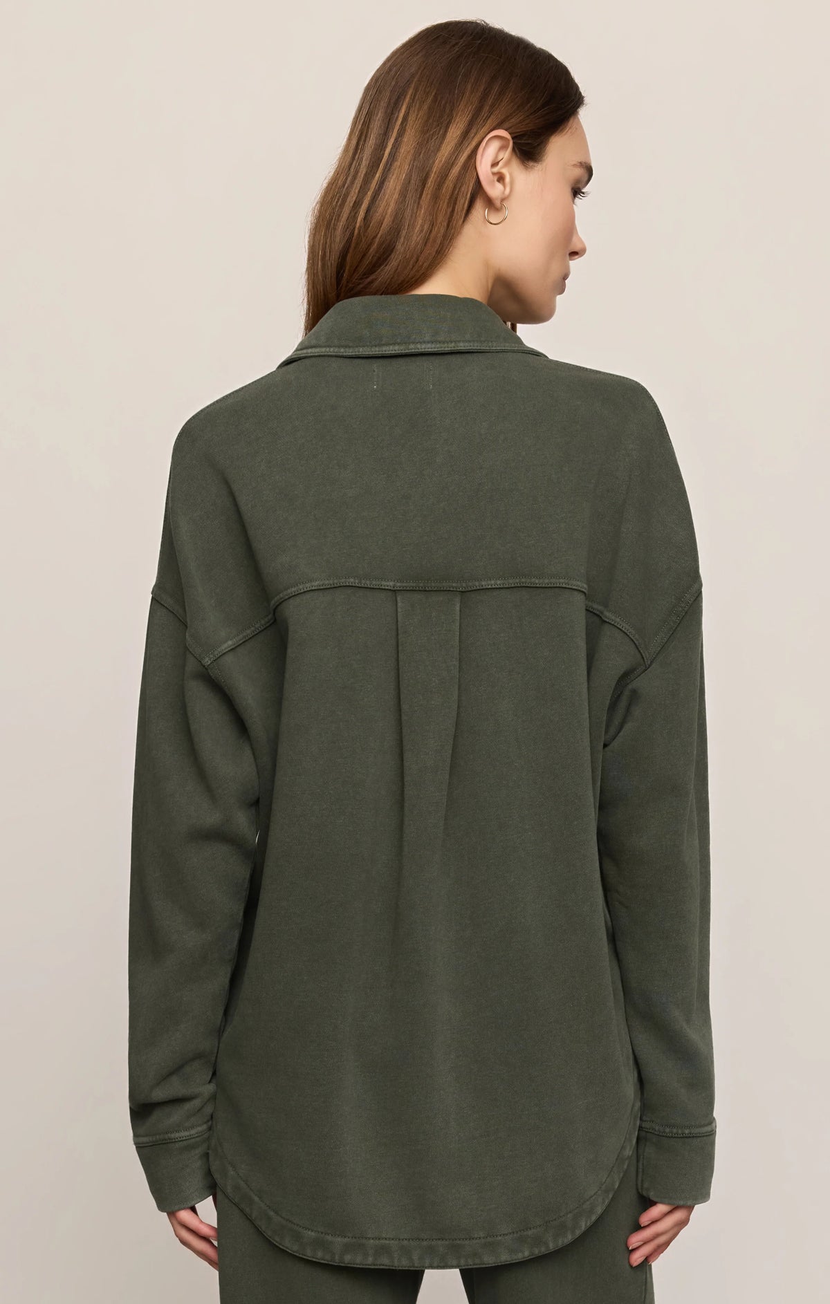Z SUPPLY- All Day Knit Jacket in Classic Olive