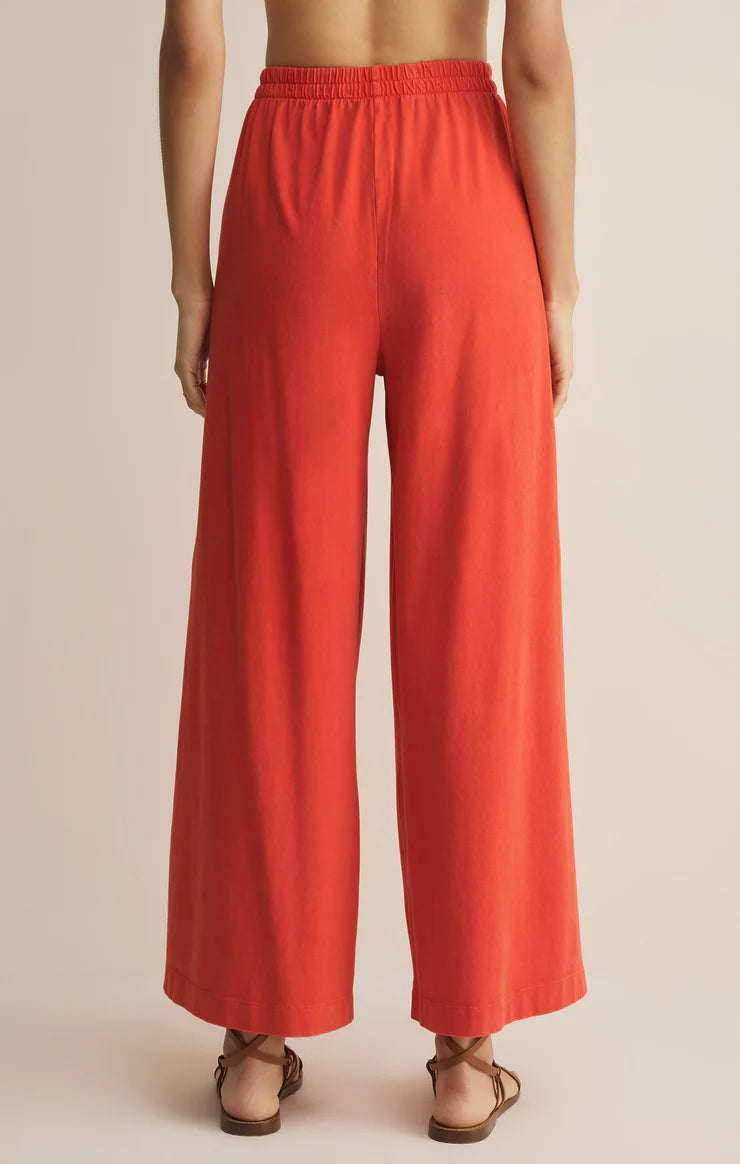 Z SUPPLY- Scout Jersey Pant in Lychee