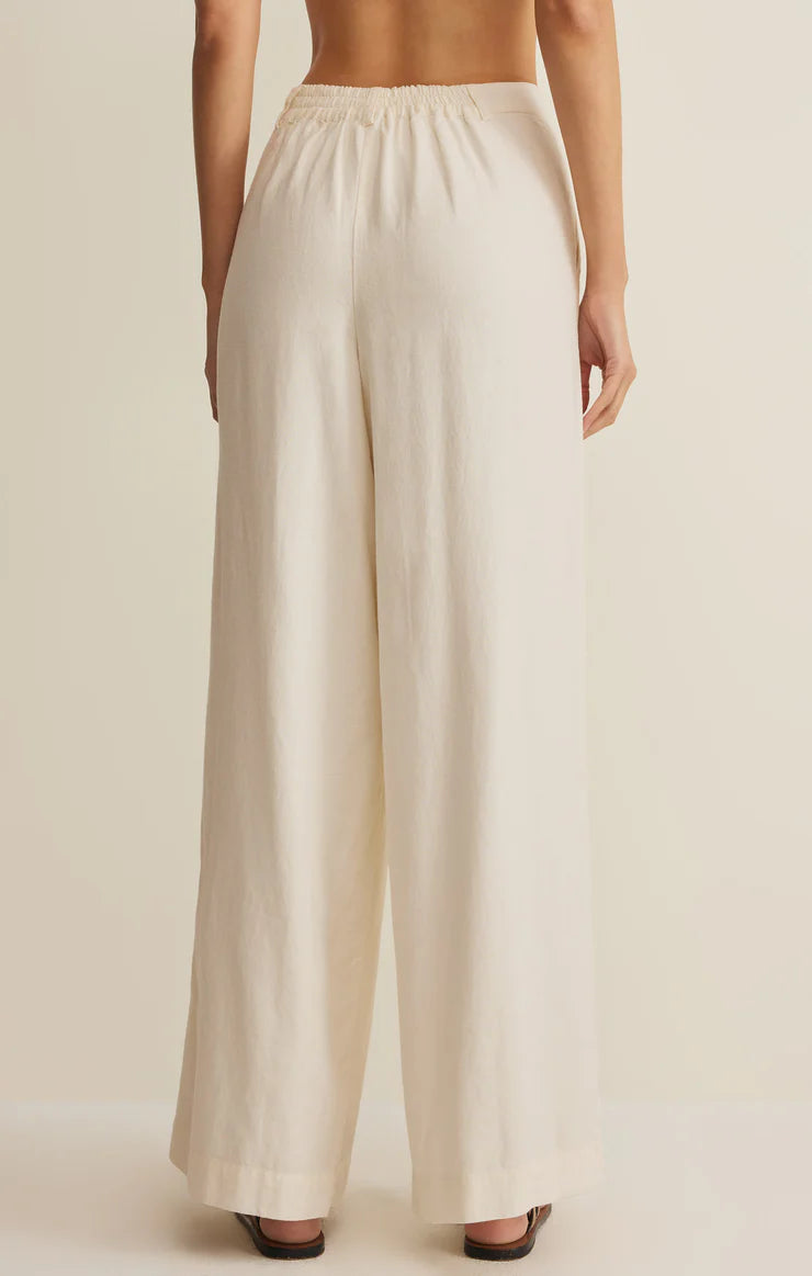 Z SUPPLY- Overlook Linen Pants in Cloud