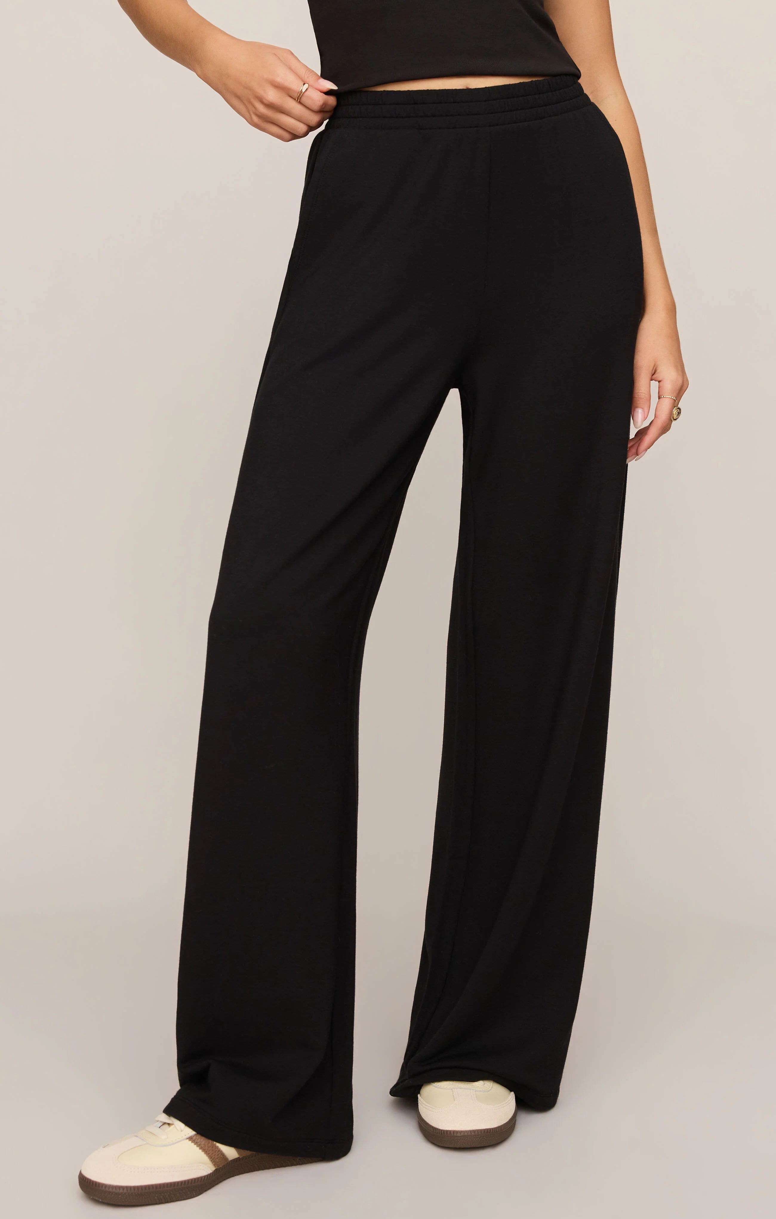 Z SUPPLY- In Transit Modal Pant in Black