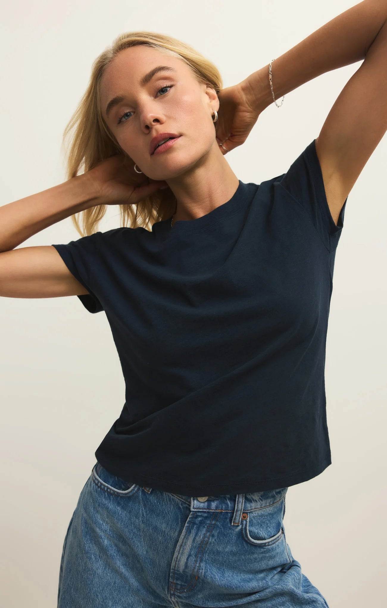 Z SUPPLY- Modern Slub Tee in Eclipse