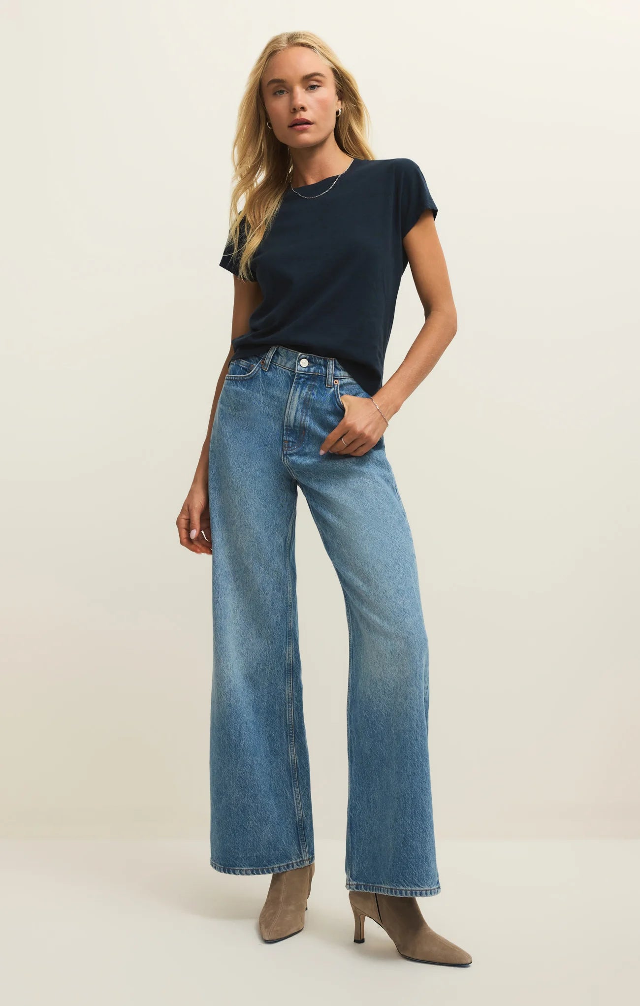 Z SUPPLY- Modern Slub Tee in Eclipse