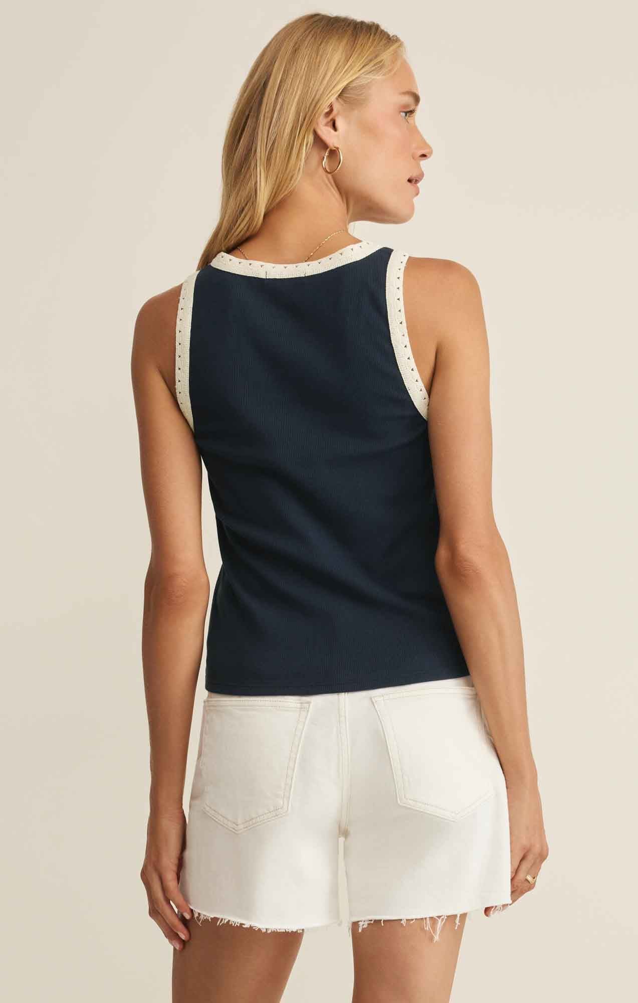 Z SUPPLY- Clarke Rib Tank in Eclipse