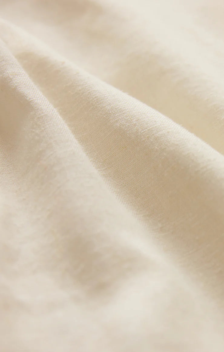 Z SUPPLY- Roman Linen Vest in Cloud