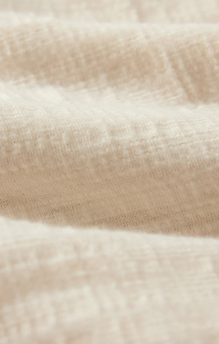 Z SUPPLY- Sloane Textured Tank in Whisper White