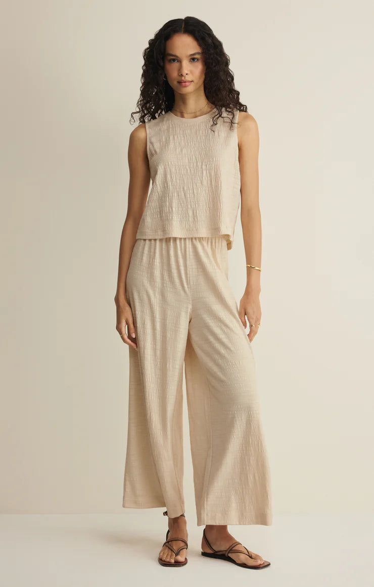 Z SUPPLY- Sloane Textured Tank in Whisper White