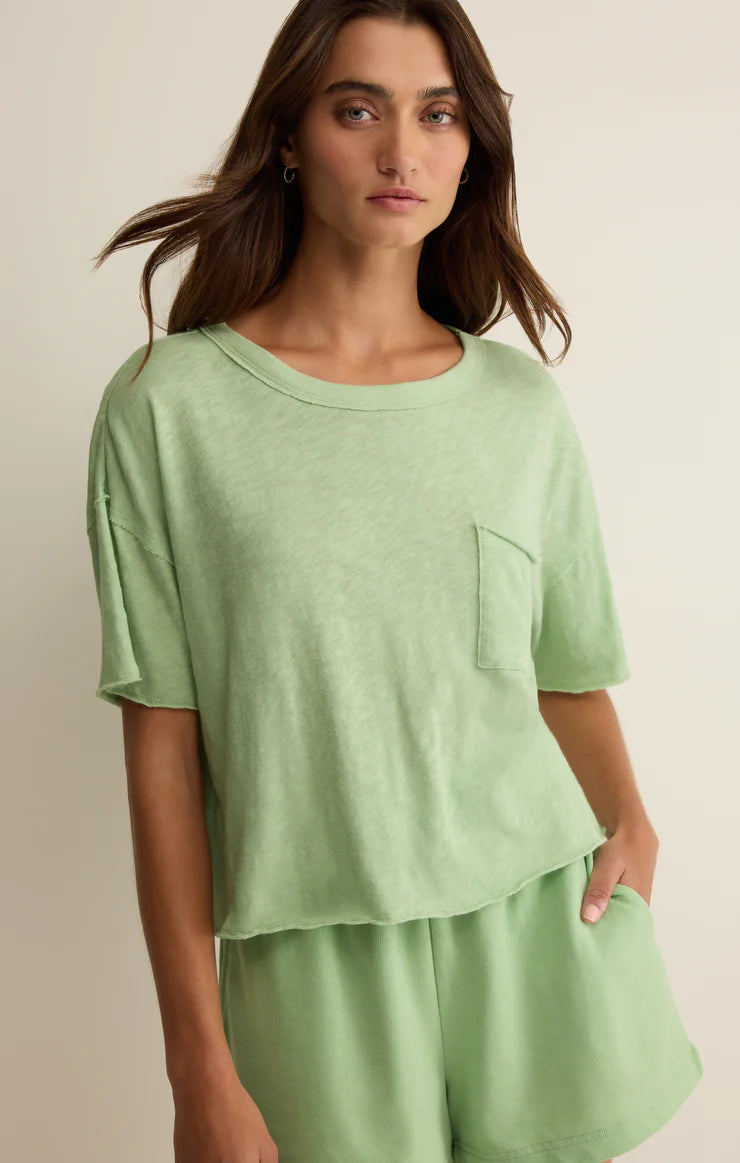 Z SUPPLY- Everyday Pocket Tee in Sprout