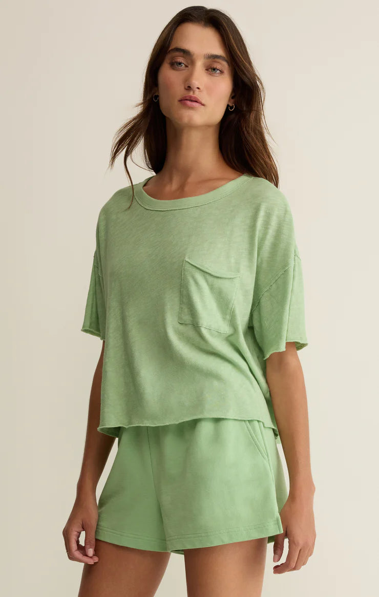 Z SUPPLY- Everyday Pocket Tee in Sprout