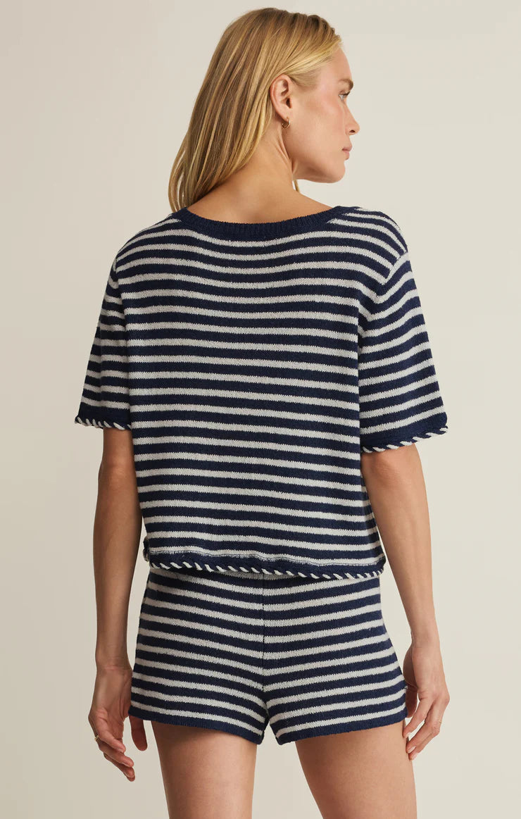 Z SUPPLY- Patton Sweater Top in Eclipse