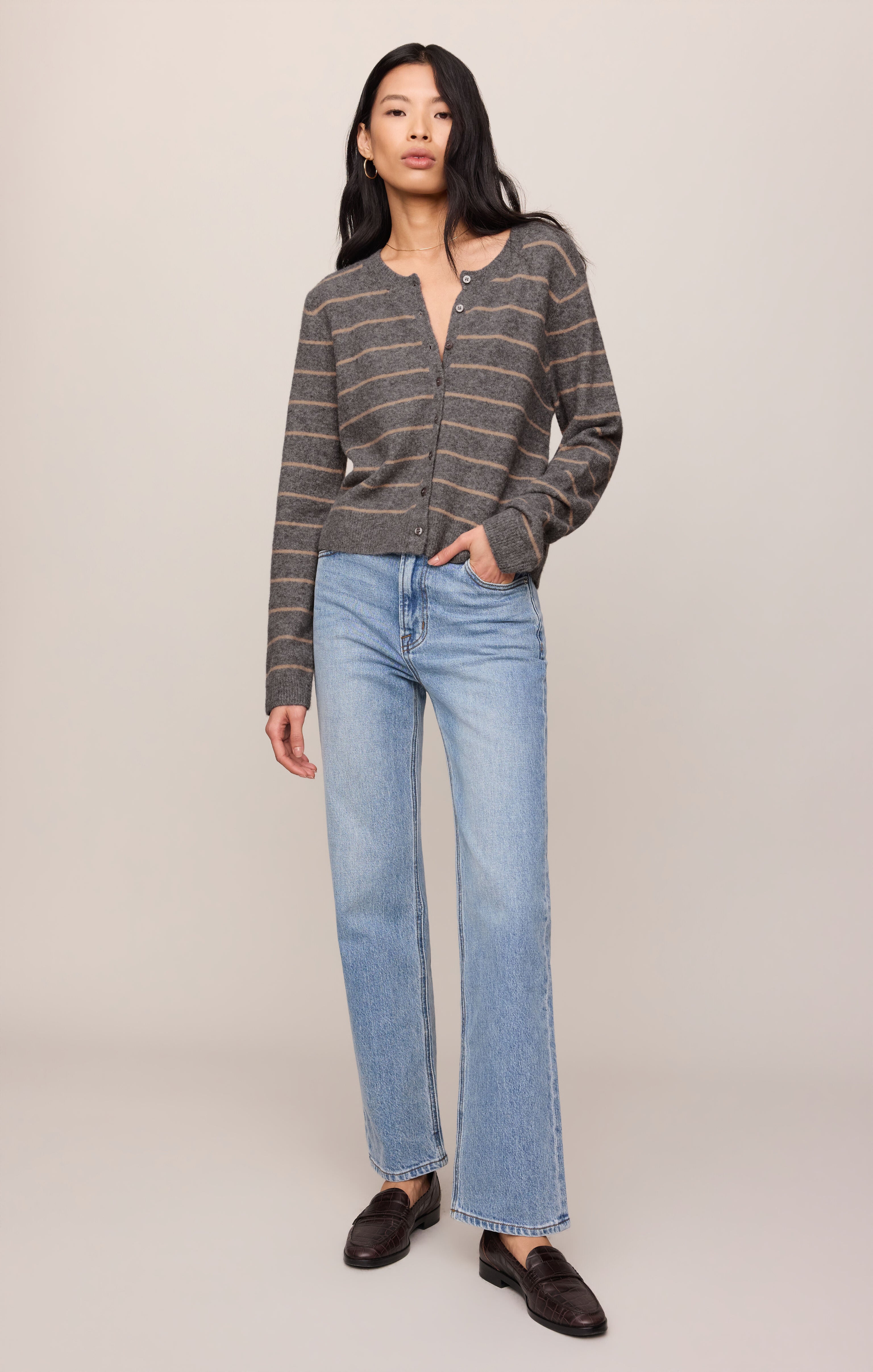 Z SUPPLY- Medina Cozy Stripe Cardigan