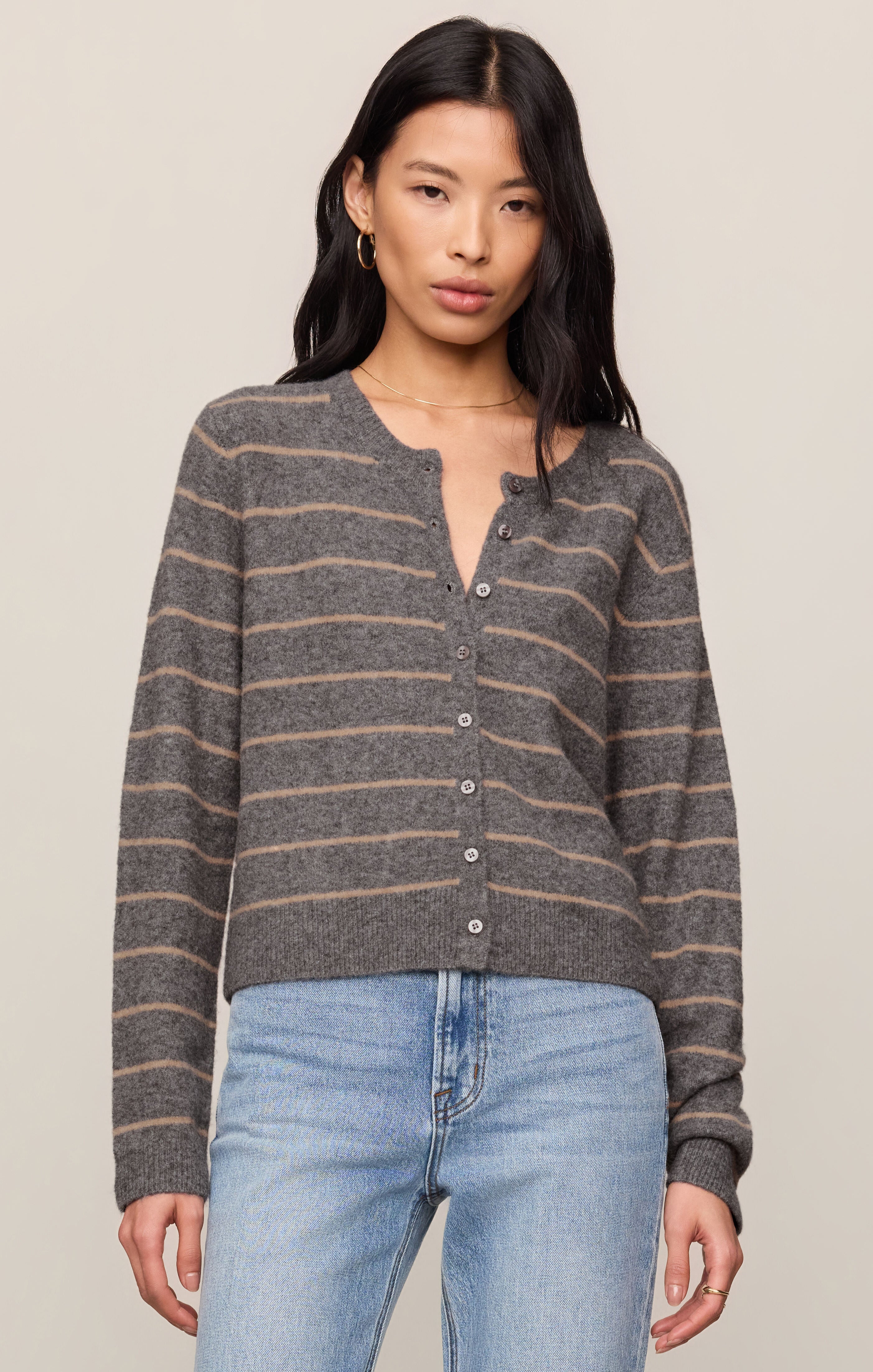Z SUPPLY- Medina Cozy Stripe Cardigan