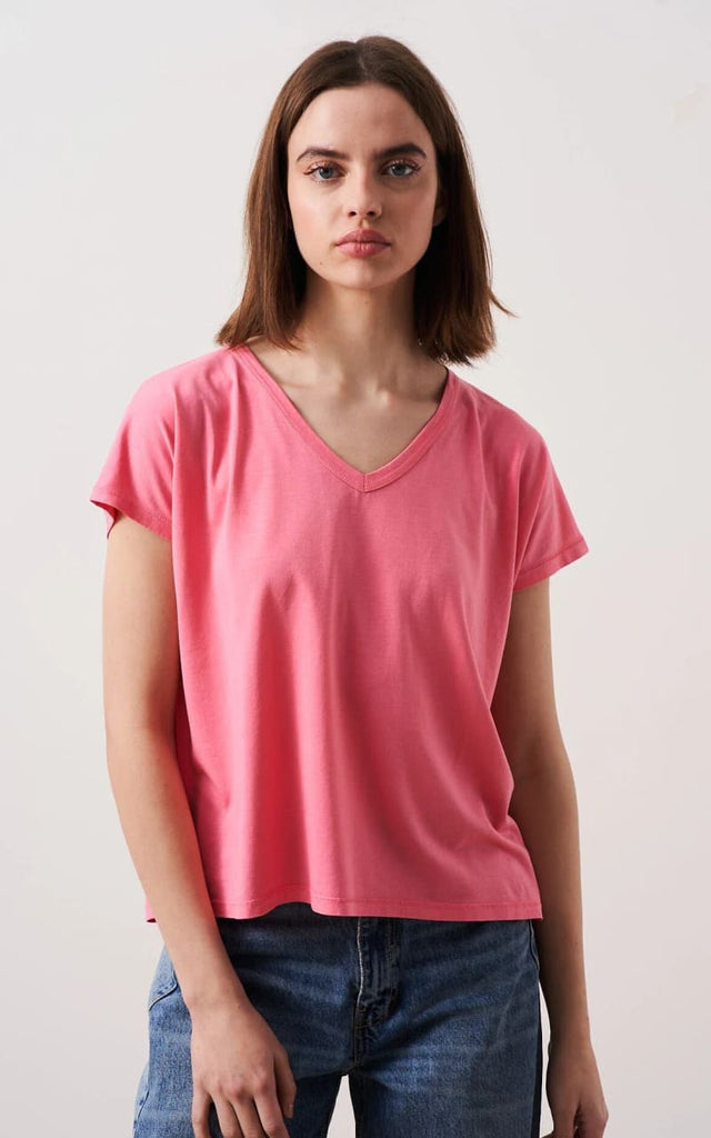 Absolut Cashmere - Serra T-Shirt FLAMINGO / XS Shirts & Tops