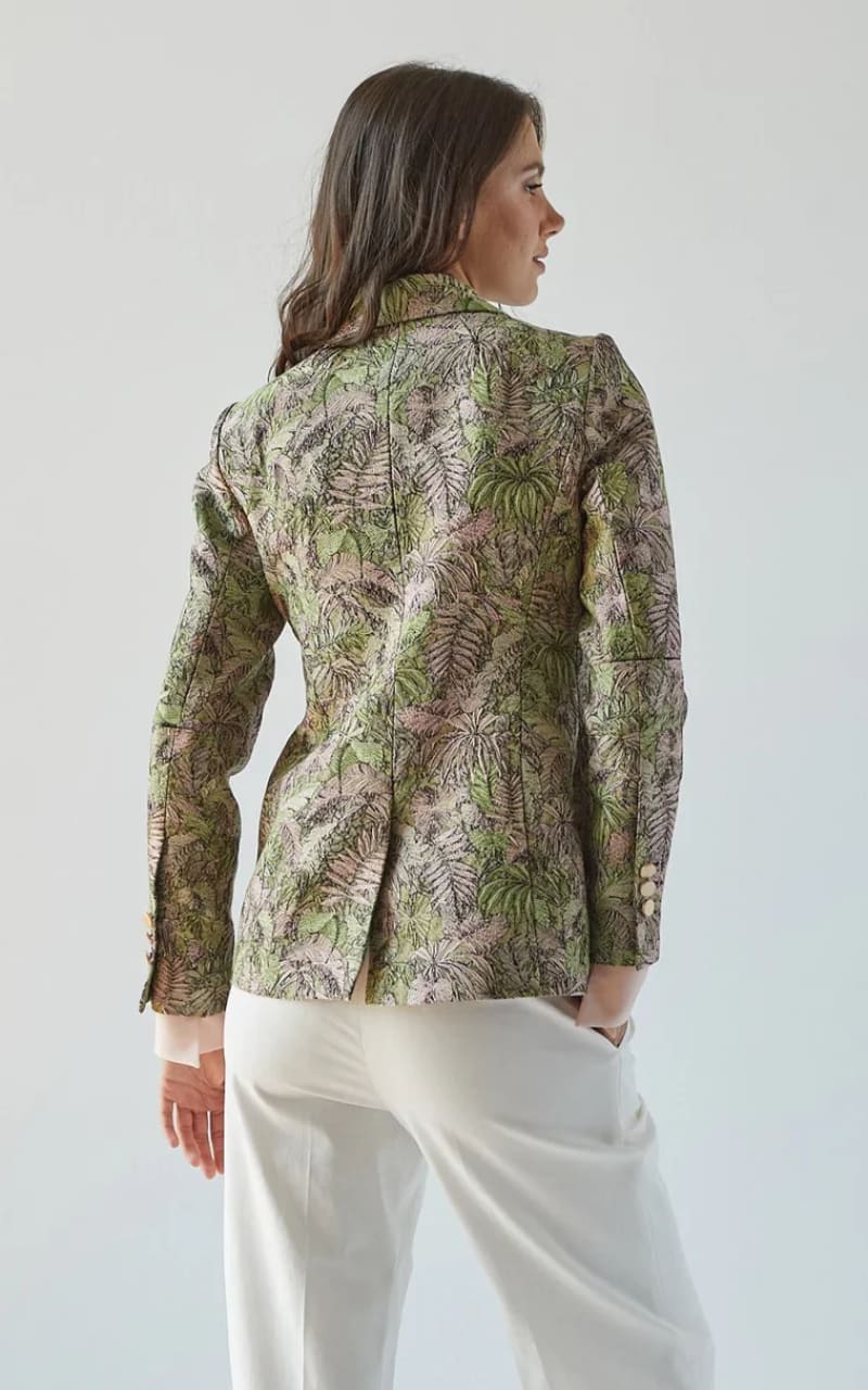 Adroit Atelier- Hunter Single Breasted Jacquard Blazer
