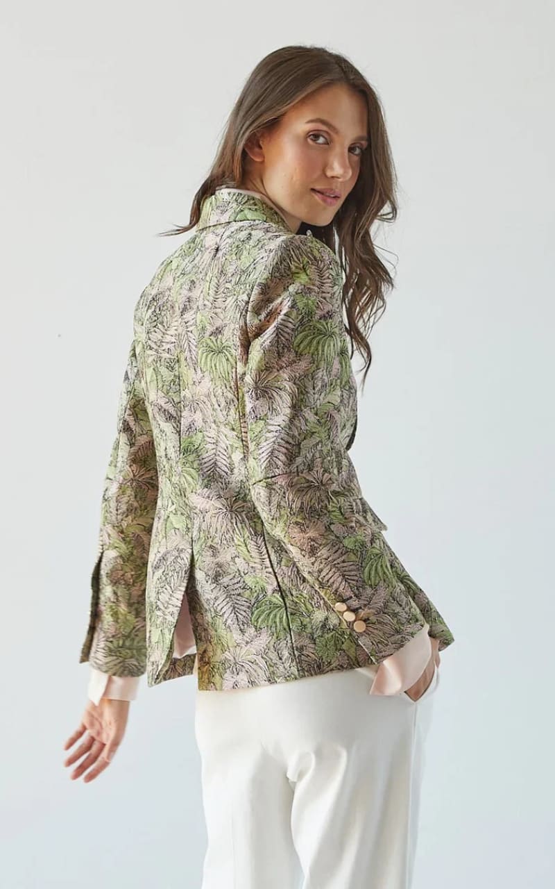 Adroit Atelier- Hunter Single Breasted Jacquard Blazer