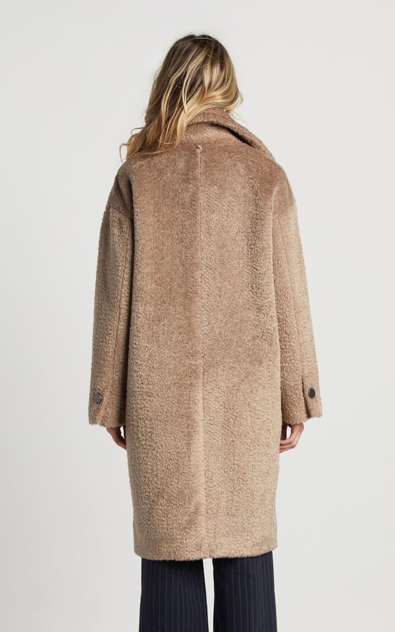 Adroit Atelier- Polly Long Faux Fur Coat - Outerwear