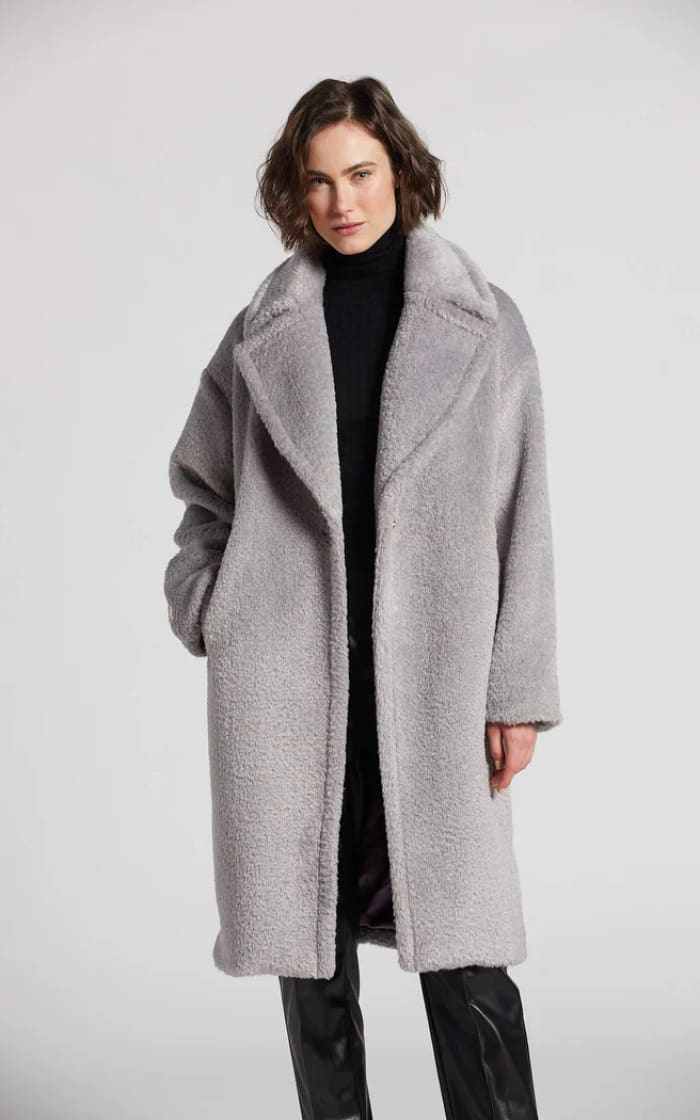 Adroit Atelier- Polly Long Faux Fur Coat - Outerwear