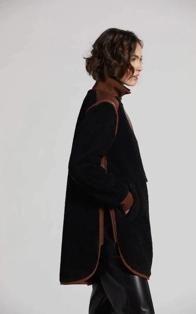 Adroit Atelier - Audrey Shearling Coat - outerwear