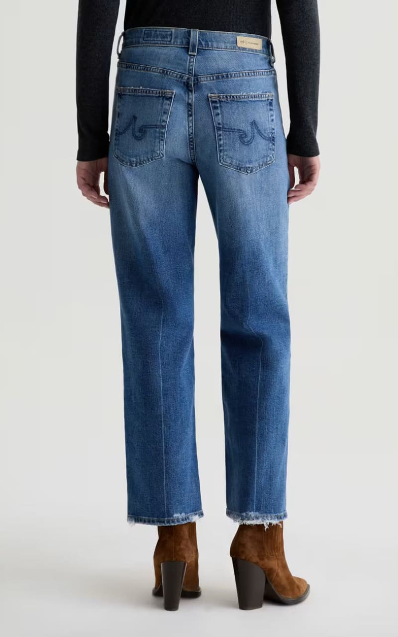 AG Jeans- Brinley Crop in 17 Years Mystery - denim