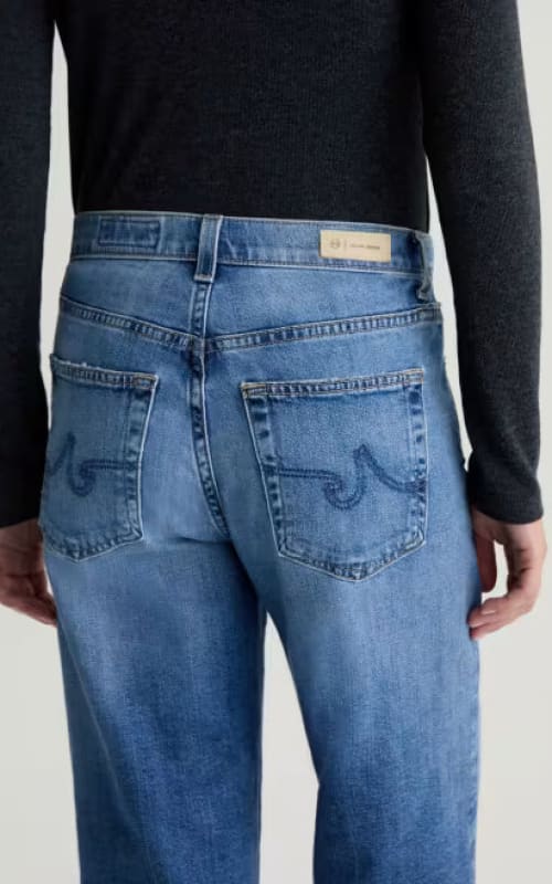 AG Jeans- Brinley Crop in 17 Years Mystery - denim