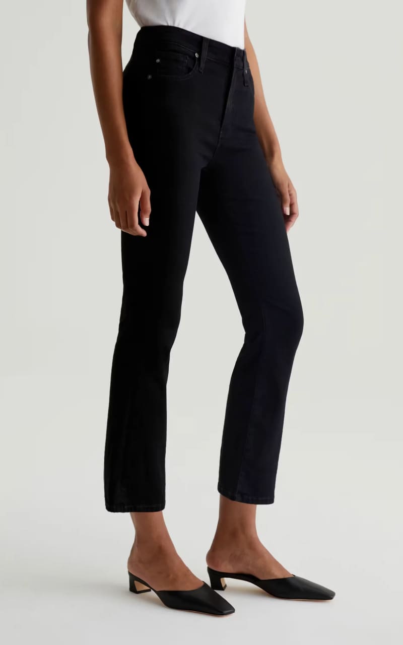 AG Jeans- Farrah Mid-Rise Boot Crop in Alchemy - denim