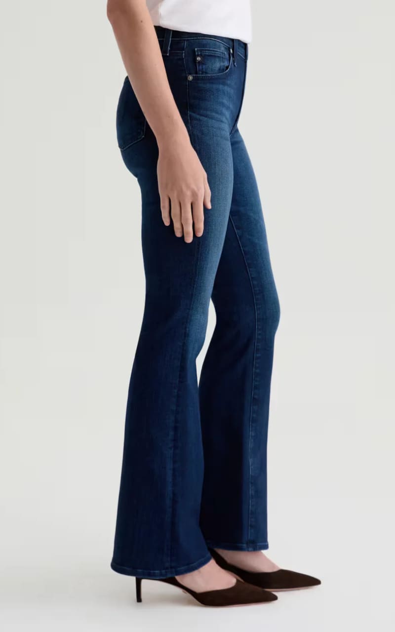 AG Jeans- Farrah Mid Rise Boot in Epilogue - denim