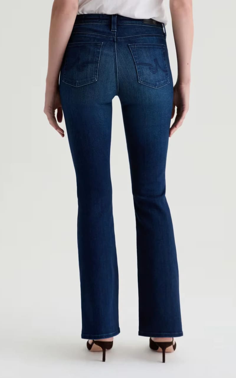 AG Jeans- Farrah Mid Rise Boot in Epilogue - denim