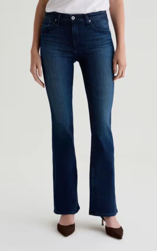 AG Jeans- Farrah Mid Rise Boot in Epilogue - denim