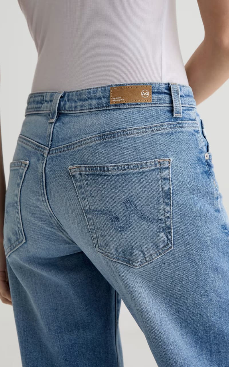 AG Jeans- Adria Low Rise Wide Leg in Helios - denim