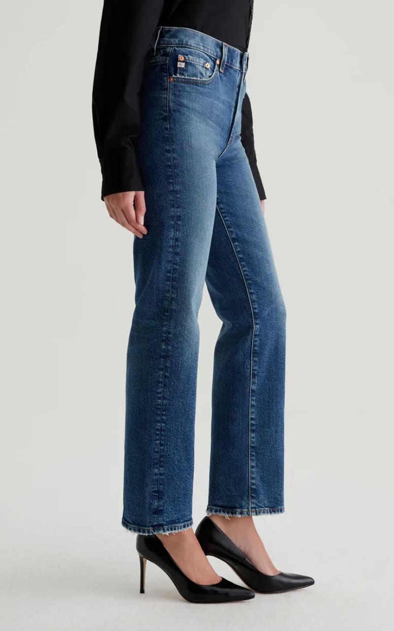 AG Jeans- Brinley 15 years Firenze Mid Rise Straight Jean