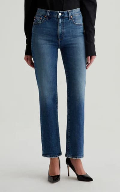 AG Jeans- Brinley 15 years Firenze Mid Rise Straight Jean