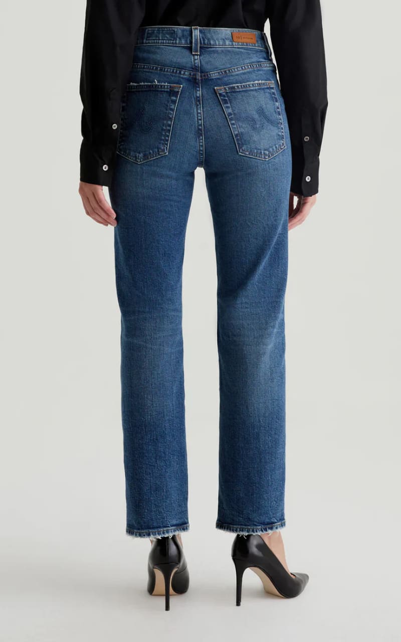 AG Jeans- Brinley 15 years Firenze Mid Rise Straight Jean