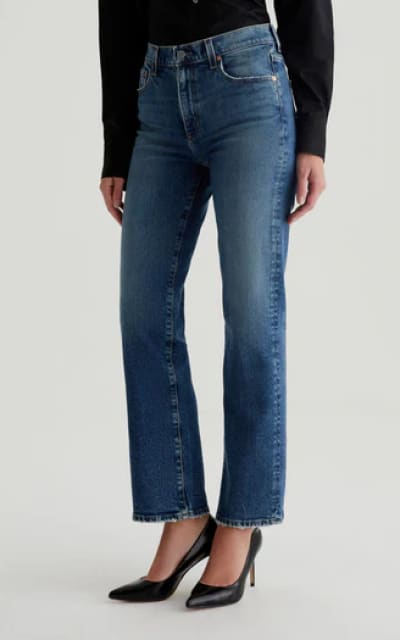 AG Jeans- Brinley 15 years Firenze Mid Rise Straight Jean