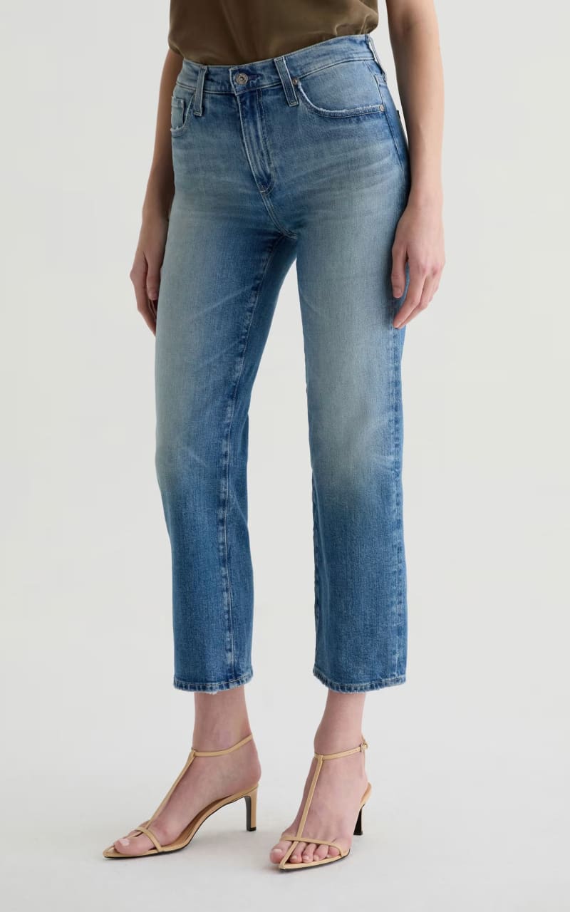 AG Jeans- Brinley Crop in 13 Years Palermo - denim