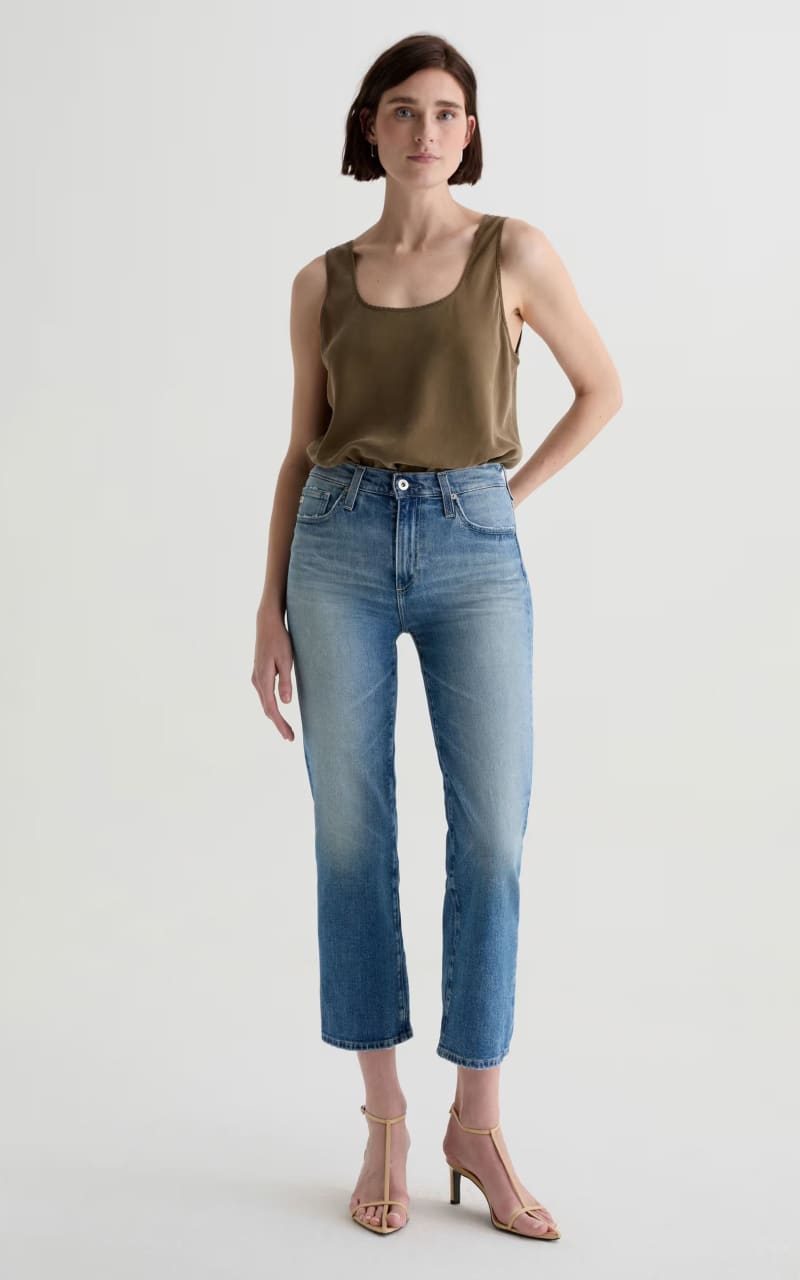 AG Jeans- Brinley Crop in 13 Years Palermo - denim