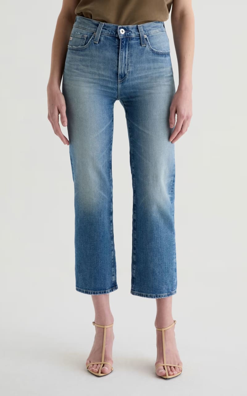 AG Jeans- Brinley Crop in 13 Years Palermo - denim