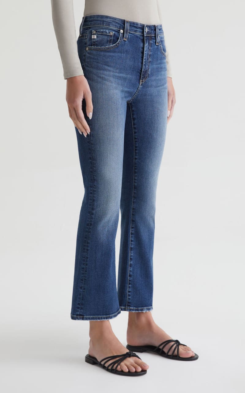 AG Jeans- Farrah Boot Crop - denim