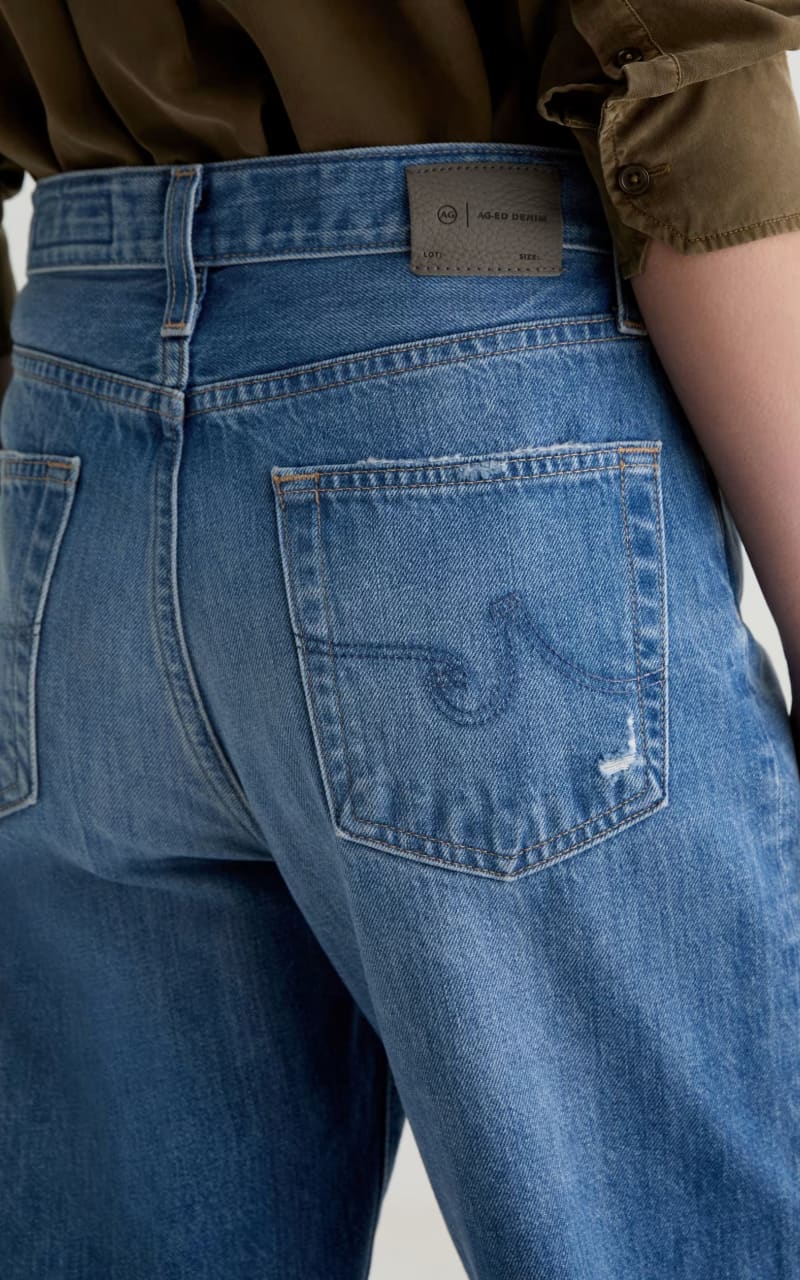 AG Jeans- Rian High Rise Straight Jeans in 14 Years