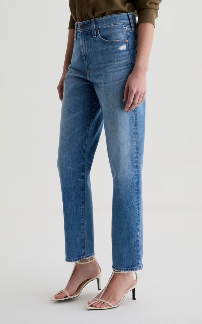 AG Jeans- Rian High Rise Straight Jeans in 14 Years