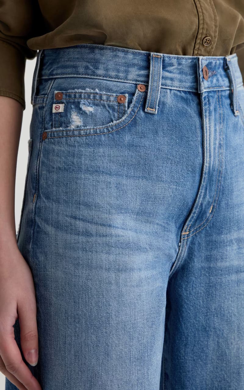 AG Jeans- Rian High Rise Straight Jeans in 14 Years