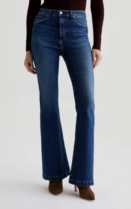 AG Jeans- Madi High Rise Flare in Forgotten - denim