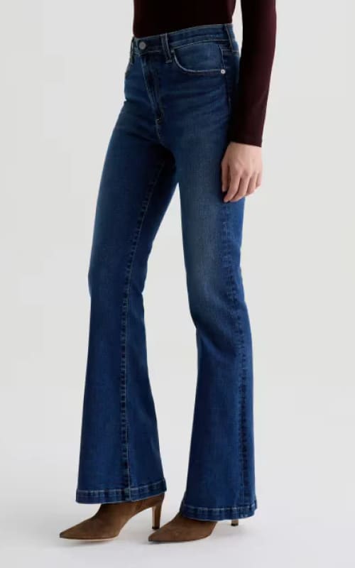 AG Jeans- Madi High Rise Flare in Forgotten - denim