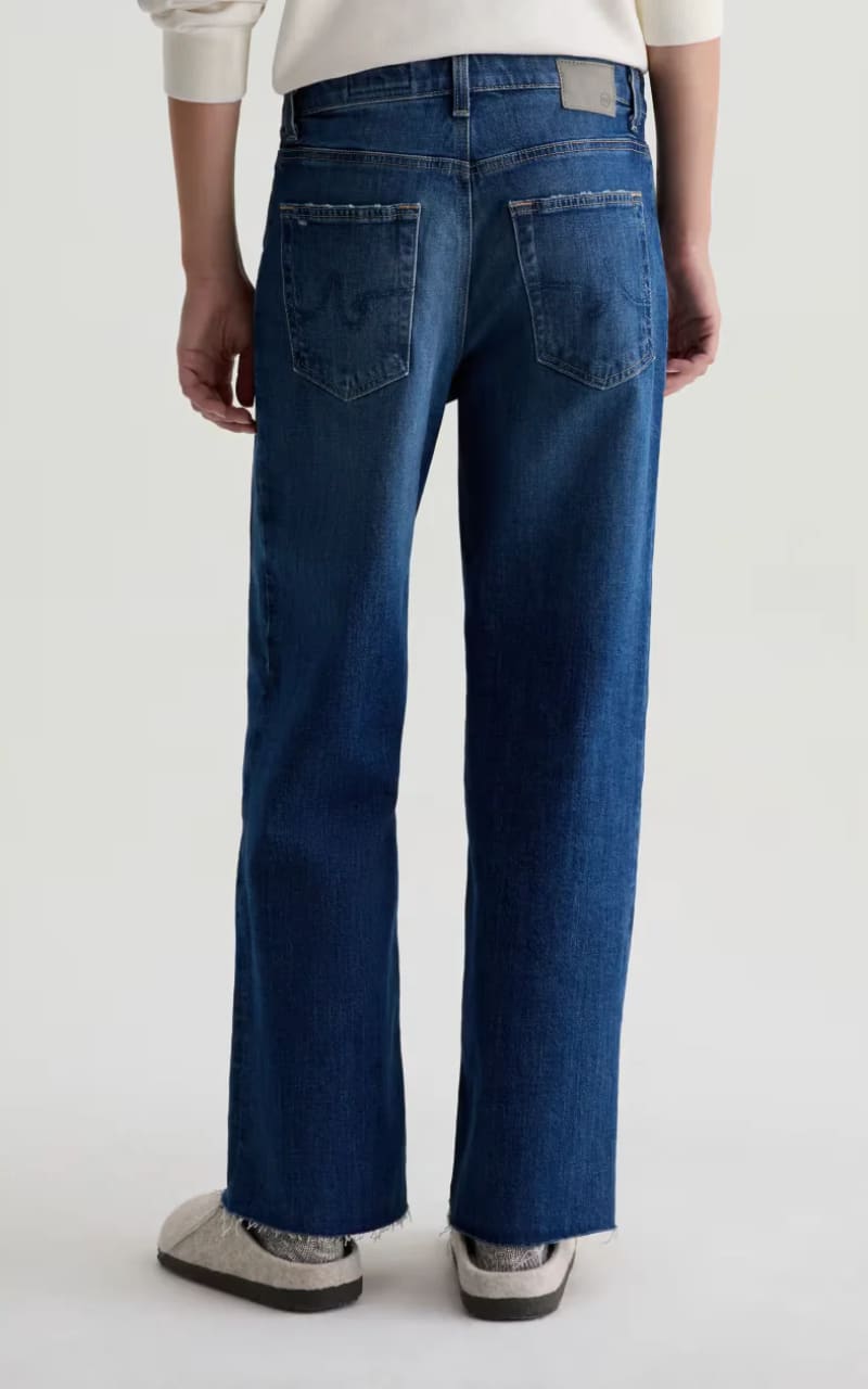 AG Jeans- Saige Wide Leg Crop in Watermist - je