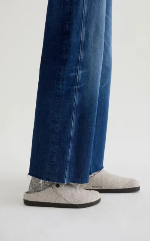 AG Jeans- Saige Wide Leg Crop in Watermist - je