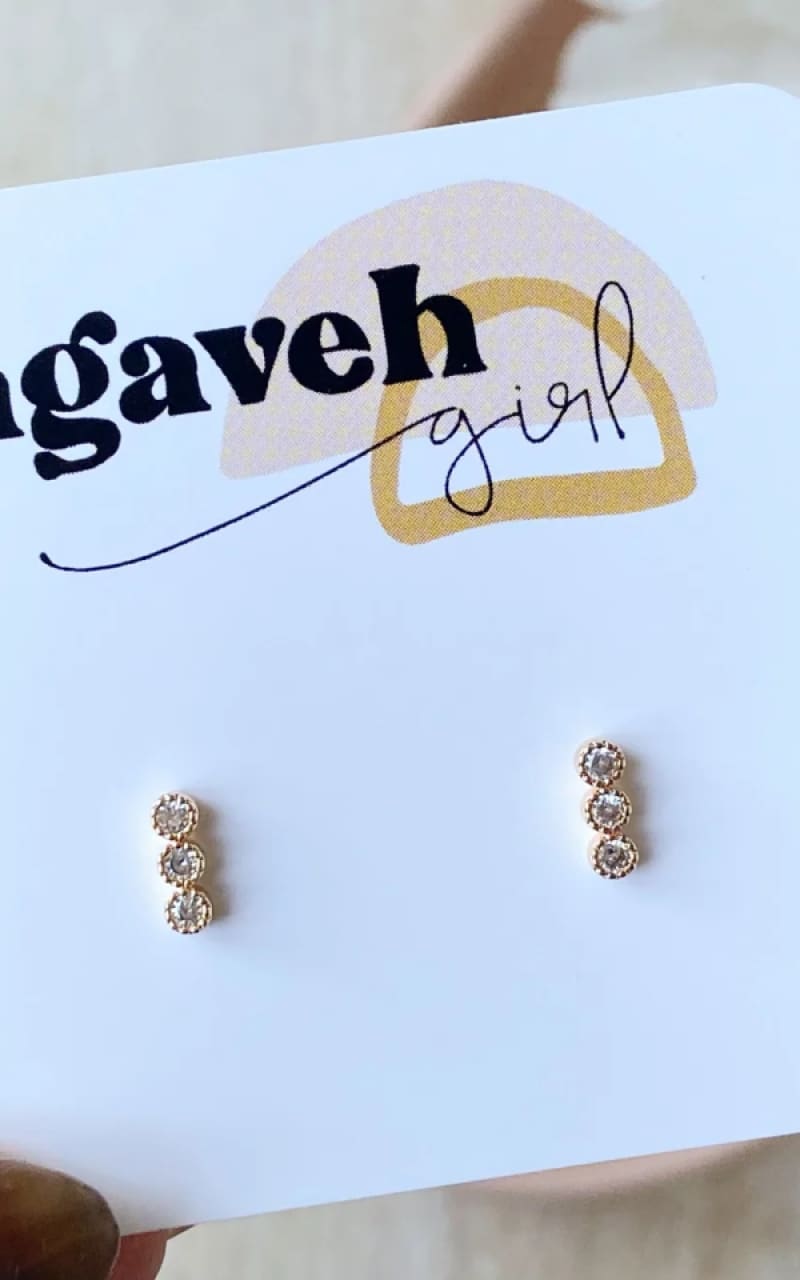 Agaveh - Monroe Studs - jewelry