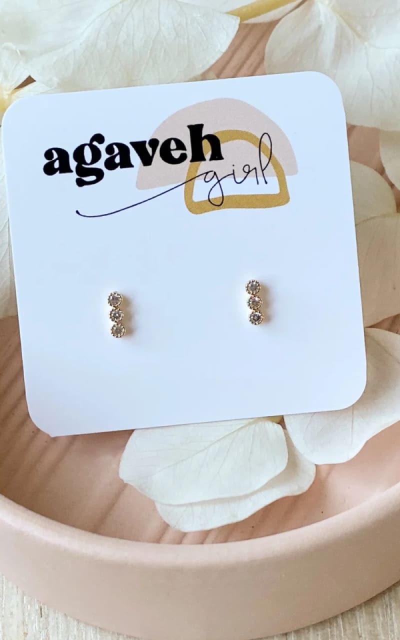 Agaveh - Monroe Studs - jewelry