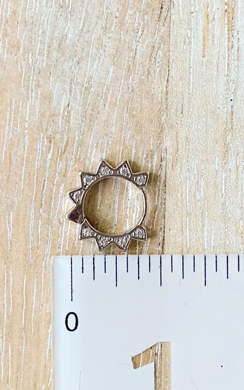 Agaveh - Starlight Hoops Silver - jewelry