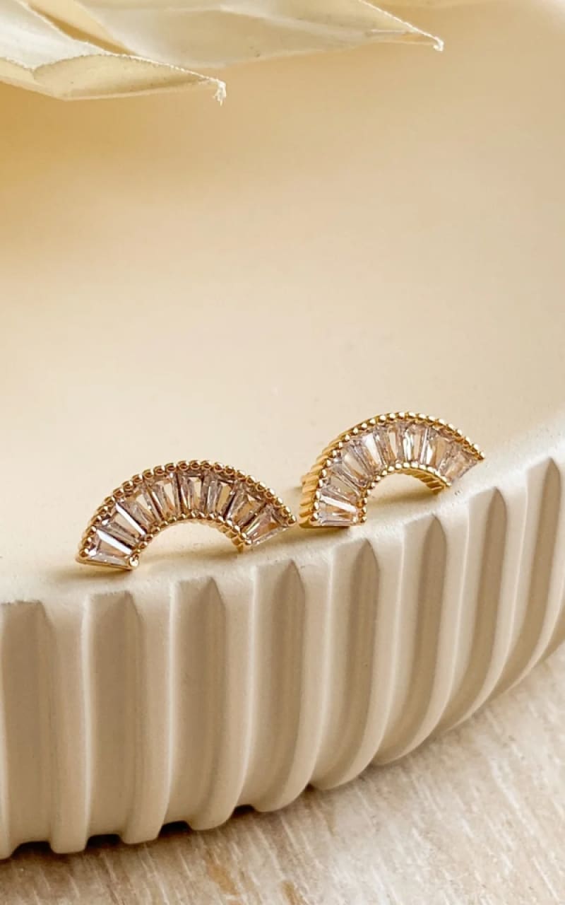 Agaveh - Tate Cubic Stud - jewelry