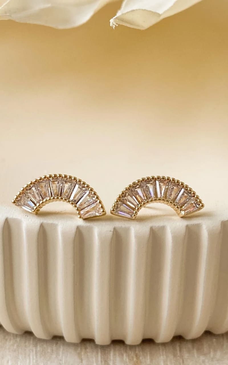 Agaveh - Tate Cubic Stud - jewelry