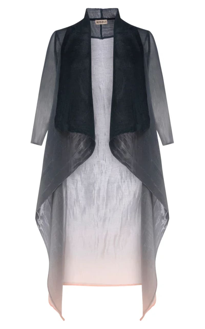 Alquema- Collare Coat - Charcoal Goes Light - jacket